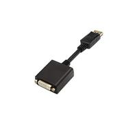 Aisens - convertisseur displayport vers dvi single link, dp/m-dvi/h, noir, 15cm