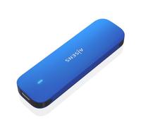 AISENS Coque Disque Dur ASM2-026BLU - USB 3.2 - Aluminium - Bleu