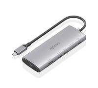 AISENS Docking USB Tipo-C ASUC-7P031-GR- 1xHDMI- 1xUSB- 2xUSB Tipo-C- 1xLector Tarjetas- 1xUSB Tipo-C PD- Gris