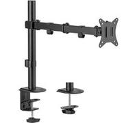 Aisens Support de table ECO pour moniteur/TV 17-32 Pivotant et inclinable 9 kg 3 pivots 1 bras Noir
