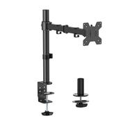 Aisens Eco Support de Table Rotatif et Inclinable pour Moniteur/TV 10Kg (3 Pivots - 1 Bras) de 17-32 - Couleur Noir Noir G