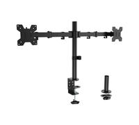 Aisens Eco Support de Table Rotatif et Inclinable pour Moniteur/TV 10Kg (3 Pivots - 2 Bras) de 17-32