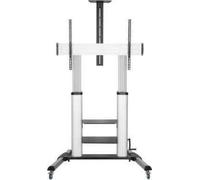 Aisens FT100TE-125 Support de sol inclinable avec roulettes et poignée pour TV 60-100"/ jusqu'à 100kg