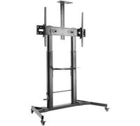 Aisens FT100TE-171 Support de sol inclinable avec roulettes et poignée pour TV 60-100"/ jusqu'à 100kg
