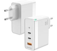 AISENS GAN Chargeur 100W 2XUSB-C PD3 0 QC4 0 QC5 0 1XUSB-A QC3 0 Blanc