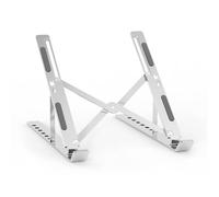 AISENS LPS2M-173 Support de Bureau réglable pour Ordinateur Portable/Tablette Argenté