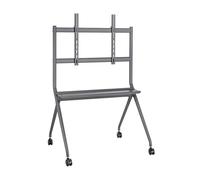 Aisens Support de sol Pro FT86FE-143 – 1 plateau, roulettes, 120 kg, 50–86 pouces, gris