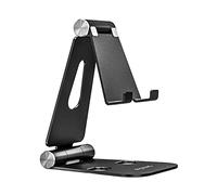 AISENS MS2PXL-096 Support de Table Taille XL réglable (2 PIVOTS) pour téléphone/Tablette Noir