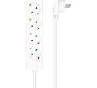 Aisens Power Strip A154-0533/ 4 prises de courant/ Câble 1.4m/ Blanc