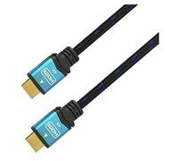 Aisens - premium high speed hdmi v2.0 cable / hec 4k 60hz 18gbps, a/m-a/m, black/blue, 1.0m