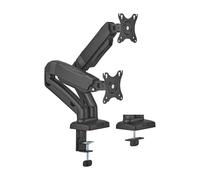 Aisens PRO Support de Table Contrepoids Rotatif et Inclinable pour Moniteur/TV 9kg (3 Pivots - 2 Bra