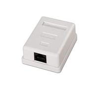Aisens - rosette de surface rj45 cat.5e utp 1 socket, blanco