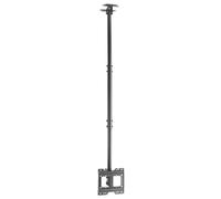 AISENS Soporte de Techo Giratorio Inclinable Extensible Para Monitor/TV 50Kg de 23-43" Negro