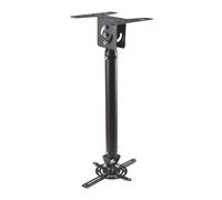 Aisens Support de Plafond Rotatif Professionnel Universel - Inclinable et Extensible pour Projecteur