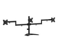 Aisens Support de table pour 3 moniteurs Base Eco pivotante et inclinable 13-27 10Kg Noir