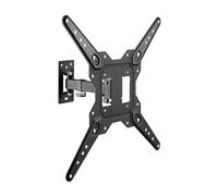 AISENS - WT55TSE-151 - Support Eco Pivotant, Inclinable pour Moniteur/TV 30Kg (2 Pivots) 23-55, Noir