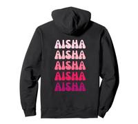 Aisha First Name Minimalist Design Sweat à Capuche