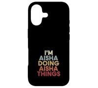 Aisha Name Aisha Personalized Name First Given Coque pour iPhone 17