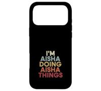 Aisha Name Aisha Personalized Name First Given Coque pour iPhone 17 Pro Max