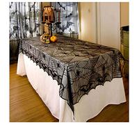 Aishne Nappe pour Halloween Motif toile d'araignée