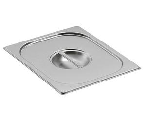 AISI10 - Couvercle Inox Pour Bac Gastro Gn 1/6 - Couvercle Plein