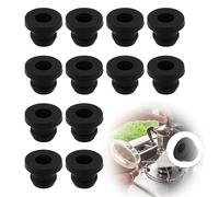 Aisikoo Lot de 12 passages en caoutchouc pour réchaud de camping-car - Pieds en caoutchouc compatibles avec Dometic, Smev, Thetford - Accessoires de camping-car compatibles avec les barres de 5 mm