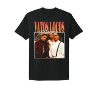 Aisili Blood in Blood Out T-Shirt Vatos Locos Forever Black T-Shirt Black M