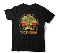 Aisili Boomshanka Tshirt Unisex The Young Ones Funny Vintage Retro British Comedy Black L