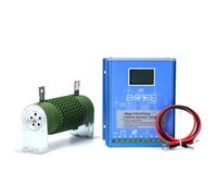 AISINILALAO 220v, Contrôleur de Charge Hybride éolien-Solaire MPPT 10000W 12V 24V 48V Hors réseau avec Affichage LCD et Charge de décharge pour éolienne