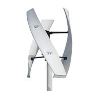 AISINILALAO 220v,Générateur d'éolienne à axe Vertical de 9000W sans Bruit 12V 24V 48V avec contrôleur Hybride, éolienne à Faible Bruit pour Usage Domestique à la Ferme (3 pales)