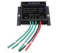 AISINILALAO 24v,Système Hybride éolien Solaire 10000W 16A-40A avec régulateur de Charge MPPT, contrôleur de générateur éolien MPPT étanche IP67