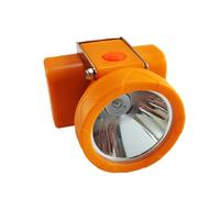 AISINILALAO 5200Mah Super Bright Headlamp Étanche LED Mining Cap Lampe Explosion Rroof Mining Lumière Rechargeable pour Les Mines de Charbon/randonnée en Plein air/Camping (Orange)