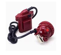 AISINILALAO 5PCS Lampe Frontale Minière LED Super Luminosa - Lampe de Casque LED Étanche à la Poussière et à l'eau avec Mode Clignotant d'urgence et Support pour Casque pour Mineurs