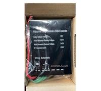 AISINILALAO Contrôleur de Charge pour générateur d'éolienne 20000W, contrôleur de Charge de Batterie étanche CC 12V/24V/48V (Noir),12v