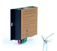 AISINILALAO Contrôleur d'éolienne Haute Puissance 20000W 60A - Régulateur à Grande capacité pour Grandes éoliennes 48V, dissipateur Thermique Industriel et Port de Surveillance à Distance,220v