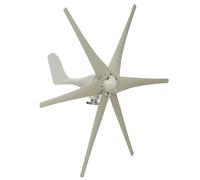 AISINILALAO Éolienne Horizontale à 6 pales 14000W New Energy 12V-220V avec contrôleur MPPT Kit d'éolienne à énergie renouvelable pour la Surveillance Domestique,24v