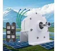 AISINILALAO GÉNÉRATEUR DE RPM Faible 12V 24V 48V 48V 3 Phases Anaignes permanente AC alternateurs AC éoliennes avec redresseur pour turbines hydroélectriques, éoliennes (400W),12v