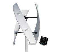 AISINILALAO Générateur De Turbine À Axe Vertical À Faible Vitesse De Vent 3000W 12V 24V 48V 220V avec Contrôleur MPPT Kit De Turbine Éolienne Portable pour Système Hybride Éolien Et Solaire,24v