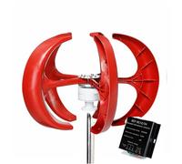 AISINILALAO Générateur de Turbine éolienne Verticale axi Petite de 20000W Lantern, kit de Turbine éolienne 12V 24V 48V 220V avec contrôleur pour Hybrides domestiques et lampadaire,220v
