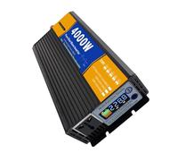 AISINILALAO Inverteur d'onde Sinusoidale Pure 4000W Inverteur D'énergie De Voiture DC 12V 24V 48V 60V 72V À 120V 240V Convertisseur De Tension AC avec Écran LCD pour RV, Camion,48V to 110V