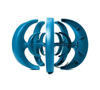 AISINILALAO Kit De Générateur D'éolienne Verticale À Énergie Nouvelle 2000W, Éolienne À 5 Pales À Faible Bruit, Générateur De Type Lanterne 12V 24V 48V, Adapté Aux Systèmes Éoliens Et Solaires,24v