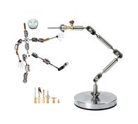 AISINILALAO Kits d'armature en Stop Motion Bricolage, Figurine de marionnette en métal avec 12CM-20CM pour la création de Conception de Personnages, gréement d'animation en Stop Motion,18CM