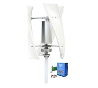 AISINILALAO Lévitation Magnétique 2000W Générator Vertical À Éoliennes 3 Lames Kit De Générateur D'éoliennes en Spirale Adaptée À La Production D'énergie d'urgence dans Les Usines,48v