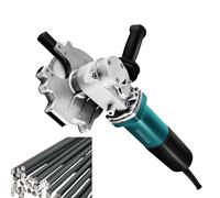AISINILALAO Machine De Coupe De Barre d'acier De Petite Industrie, Machine De Coupe Électrique De Barre d'acier Métallique De 4-40Mm De Haute Puissance 1680W avec Lame De Scie De Coupe