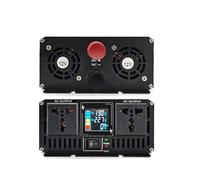 AISINILALAO Onduleur De Puissance À Onde Sinusoïdale Pure 5000W DC 12V/24V/48V/60V vers Convertisseur AC 110V/230V avec 2 Prises AC Et Borne De Câblage, pour Camion, VR, Bateau,24V to 110V