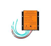 AISINILALAO Régulateur De Charge De Batterie 5000W - Contrôleur Régulateur MPPT Hybride Éolien Et Solaire 12V 24V 48V DC AC pour Camping en Plein Air avec Générateurs D'éoliennes (Jaune),24v