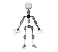 AISINILALAO Squelette De Poupée en Acier Inoxydable Kit D'armature Stop Motion, Squelettes De Figure De Marionnette en Métal Bricolage pour La Conception De Personnages D'animation,13cm