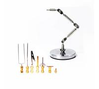 AISINILALAO Système de Montage d'armature pour Stop Motion, Squelette humanoïde articulé prêt pour Projet Stop Motion, avec Bras de rig en Acier Inoxydable (avec 6 têtes)