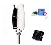AISINILALAO Turbine éolienne Verticale sans Bruit, 4000W 12V 24V 48V220V