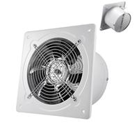 AISINILALAO Ventilateur d'échappement de Cuisine de 12 Pouces à Faible Bruit avec Interrupteur, Ventilateur d'échappement de Garage 2800r/min avec Amortisseur de tirage arrière,220v